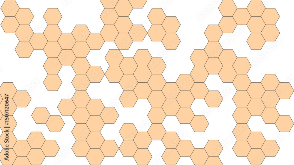 Poster modern hexagonal background design. hexagonal background. luxury white pattern. 3d futuristic abstra