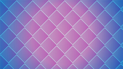 Obraz premium Abstract purple and blue diamond pattern background