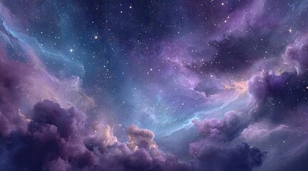 Fototapeta premium space background with stars