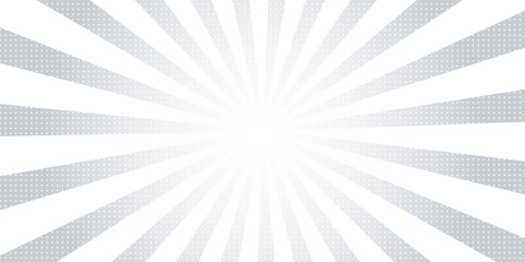 Ray sun light. Sunburst background. Radial circle line. Pattern starburst. Comic beam lines. Sun effect rays. Abstract firework. Concentration stripe. Cartoons lightning style. Vector illustration