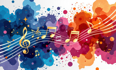 watercolor abstract background