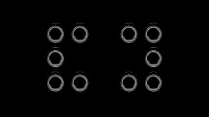 abstract seamless 4k background blue purple spectrum looped animation fluorescent ultraviolet light glowing neon lines Abstract background 4k neon box circle pattern LED screens 4k projection mapping - Powered by Adobe