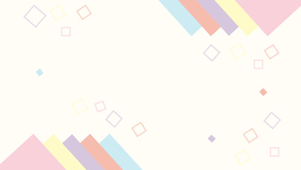 abstract colorful background with rectangular shape