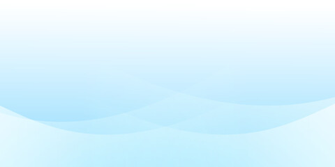 Abstract white wavy glowing lines on a blue background. Futuristic digital high-technology pattern. Health Care concept. Vector illustration