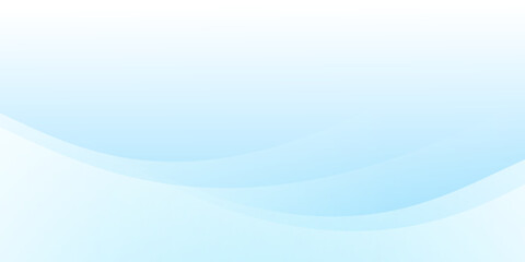 Abstract white wavy glowing lines on a blue background. Futuristic digital high-technology pattern. Health Care concept. Vector illustration