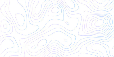 Seamless topographic wavy lines design. gray flowing curve lines on white background. abstract elevation inspired terrain pattern with fluid continuous contour lines.	