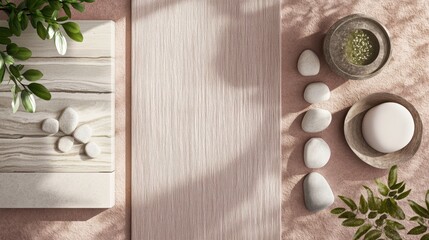  mood board for spa