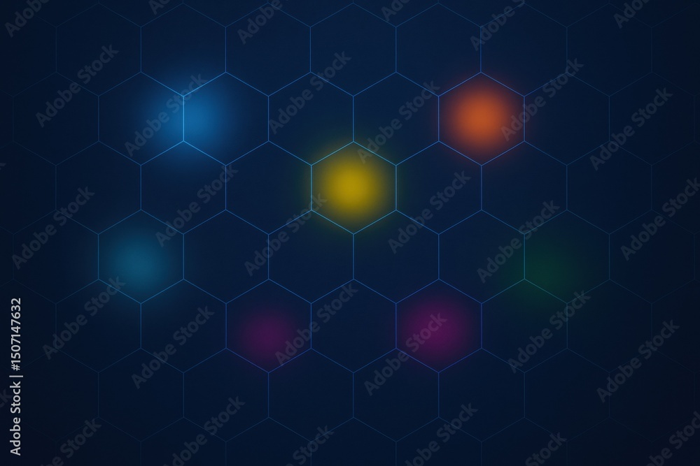 Poster a strategic network interconnected nodes highlights decision-making processes and innovative growth 