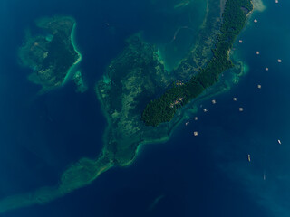 Tropical Long Island Ocean Panorama