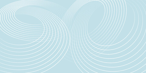 Modern abstract background. Glossy white gradient circle lines. Minimal geometric pattern. Simple graphic elements. Futuristic concept. Suitable for cover, poster, banner, brochure, eps10.