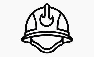 Firefighter Helmet Icon