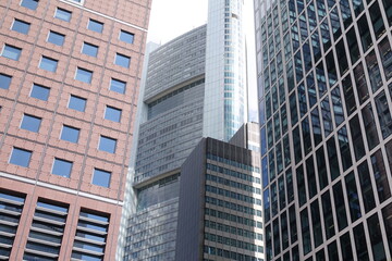 Hochhaeuser in Frankfurt
