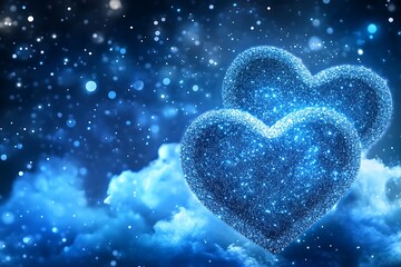 Fototapeta premium heart of the stars