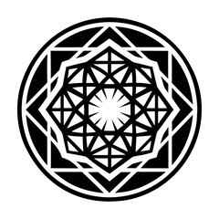Inner light icon in filled style