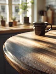 Obraz premium cup of coffee on table