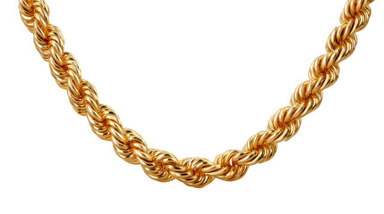 Golden Necklace: A radiant golden necklace, intricately woven, graces the scene, its shimmering curves and exquisite details embodying timeless elegance and luxury.