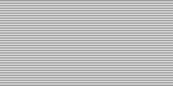 Horizontal line pattern. From thin line to thick. Parallel stripe. Black streak on white background. Straight gradation stripes. Abstract geometric patern.