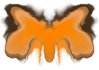 Orange and black combine into a monarch-inspired pattern — strong, iconic, and balanced.