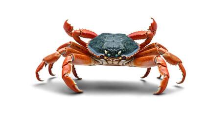 crab isolated on white background