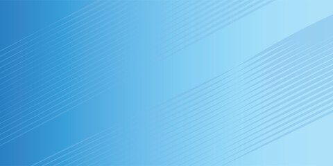Abstract blue gradient background with shining lines waves. Minimalist background for banner, poster, cover, brochure, flyer, website