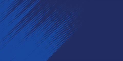 blue color pattern gradient grunge texture background. Dots pop art comics sport style vector illustration Abstract background dark blue with modern simple