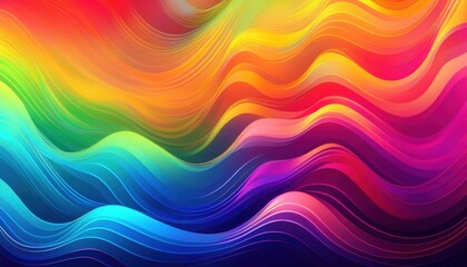 Obraz premium Vibrant Spectrum of Colors