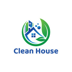 House Clean Home Cleaning Services Logo
