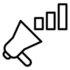 marketing vector icon