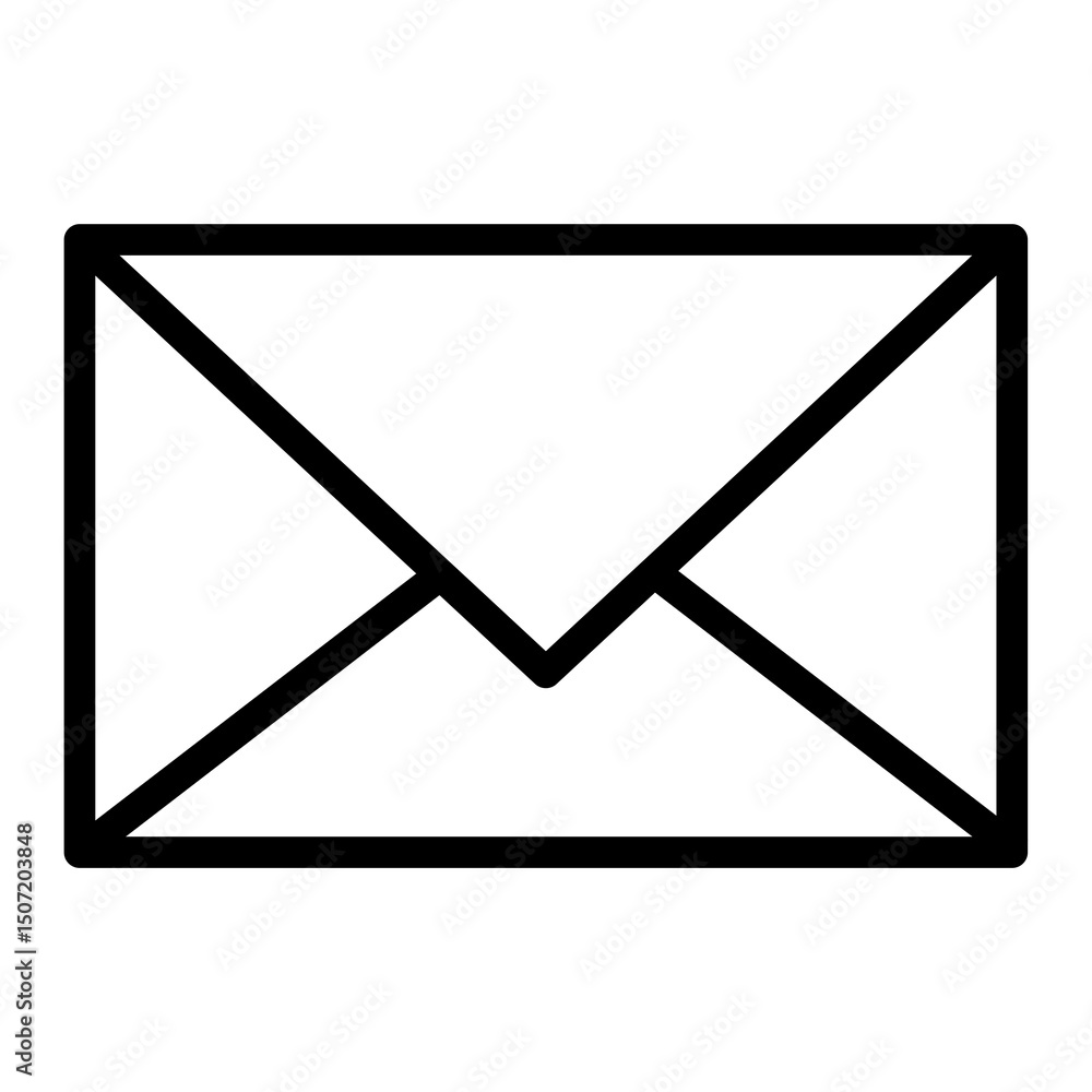 Poster message vector icon