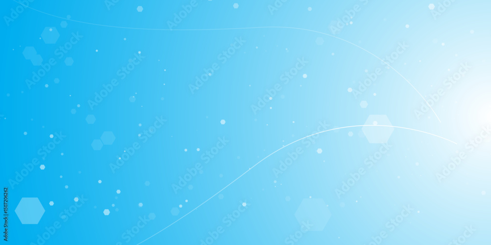 Aufkleber abstract white hexagon background with gradient. abstract gradient background design with white hexa