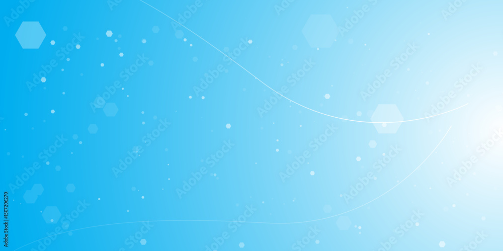 Poster abstract white hexagon background with gradient. abstract gradient background design with white hexa