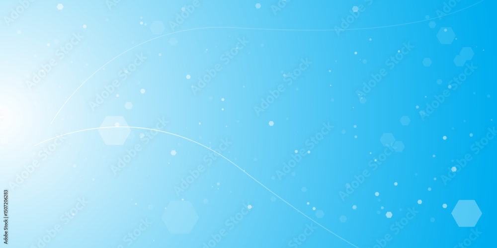 Aufkleber abstract white hexagon background with gradient. abstract gradient background design with white hexa
