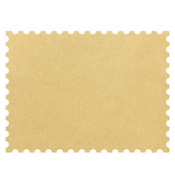 blank rectangle postage stamp