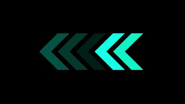 Arrow down and Up direction combo icon animation, Animated Up and down arrow icon pointing, Abstract animation icon.