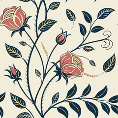 Floral Elegance: Artistic composition with a intricate arrangement of delicate blossoms, showcasing a harmonious blend of colors and textures that evoke a sense of refinement and natural beauty.