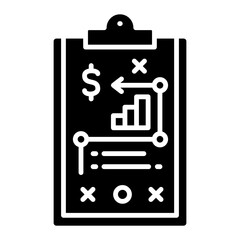 Financial Planning Strategy on Clipboard