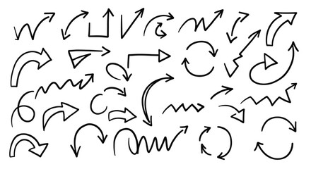 Naklejka premium hand drawn vector alphabet