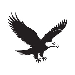Fototapeta premium Soaring Eagle of Freedom icon