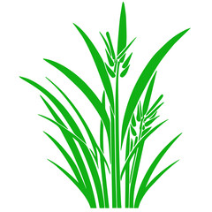 grass, nature, plant,leaf,ambush isolated vector 