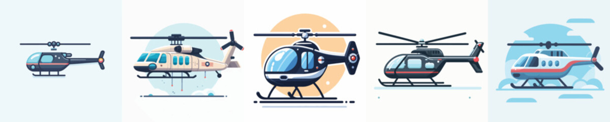 vector of a helicopter