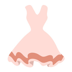 Pink Dress - Pastel Laundry & Clothing Care PNG Clipart