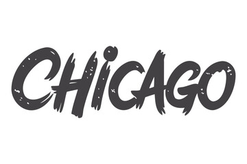 Chicago Brush Script Lettering Design