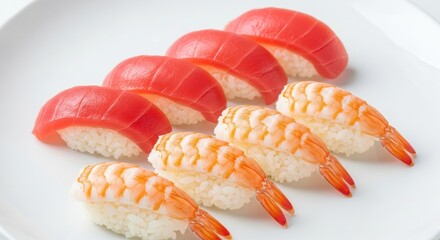 fresh shrimp on a plate