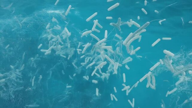 Microscopic Heroes: Engineered Bacteria Devouring Ocean Microplastics - A Breakthrough in Marine Pollution Control
