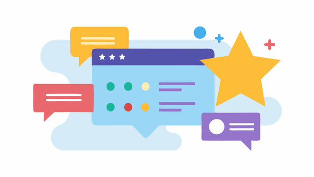 Customer Reviews Section A mockup section featuring star ratings and brief customer comments praising the discounted tech products.