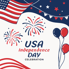 Obraz premium 4th of july