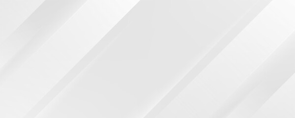 Diagonal grey gradient lines background. Abstract silver stripes wallpaper. Abstract gray tech backdrop. Oblique gris texture for graphic design, poster, banner, flyer, brochure, presentation. Vector