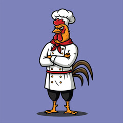 Chicken Mascot Logo, perfect for a restaurant business logo