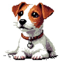 	
흰 배경, 잭 러셀 테리어, 픽셀아트, jpeg (white background, Jack Russell Terrier, pixel art, jpeg)	
