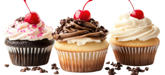 Delicious Cupcakes with Festive Frosting